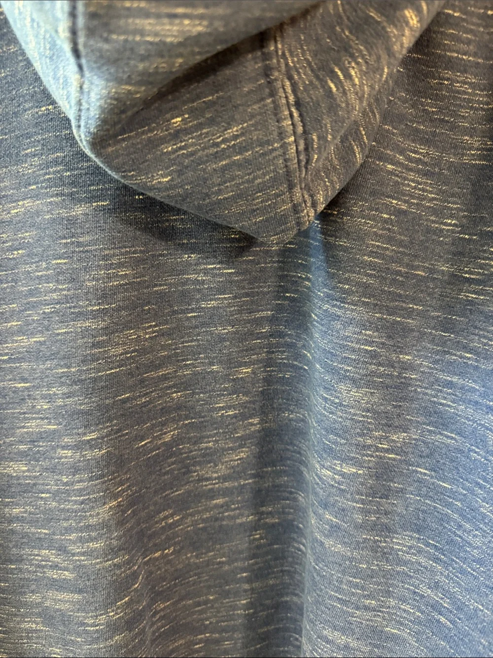 Carhartt Blue Heather Hooded Sweatshirt with Sleeve Logo Size 3XL Loose Fit - Picture 9 of 9